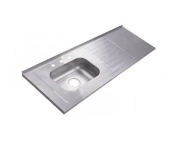 Platero Socoda 150x52 cm Escurridor Derecho Poceta Izquierda — Monocontrol Platero Socoda 150x52 cm Escurridor Derecho Poceta Izquierda — Monocontrol