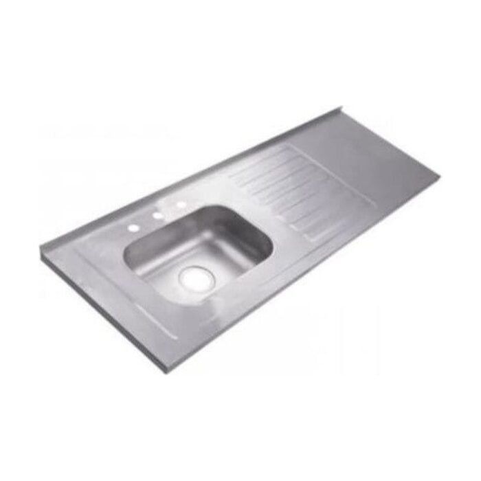 Platero Socoda 150x52 cm Escurridor Derecho Poceta Izquierda — Monocontrol