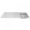 Platero Socoda 180x52 cm Liso Derecho — Monocontrol Platero Socoda 180x52 cm Liso Derecho — Monocontrol