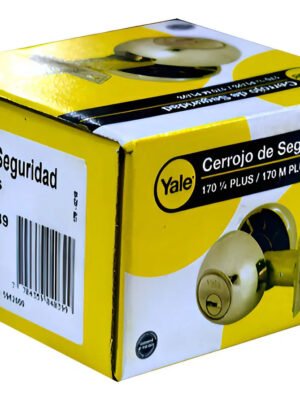 Cerradura de Seguridad Yale 170 Dorada