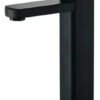 Llave Lavamanos Monocomando Baja Negra Unifer