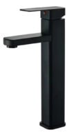 Llave Lavamanos Monocomando Baja Negra Unifer