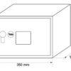 Caja Fuerte Yale Mediana