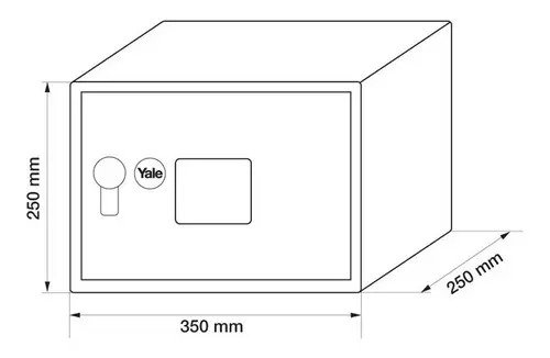 Caja Fuerte Yale Mediana