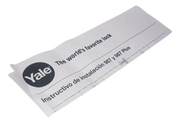 Cerradura Yale Doble Llave Plus Izquierda 987