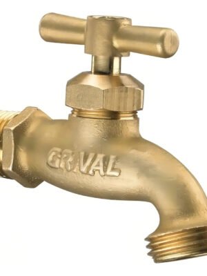 Moressco · Llave de Jardín Bronce 1/2" — Paquete ×6 Unidades (Grival)