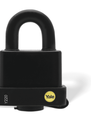 Candado Intemperie Yale 220-61 Dimmer Sencillo Negro — Mercury Plus Negro