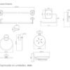 Kit Accesorios Greta Mateblack — Paquete ×6 Piezas (Corona)
