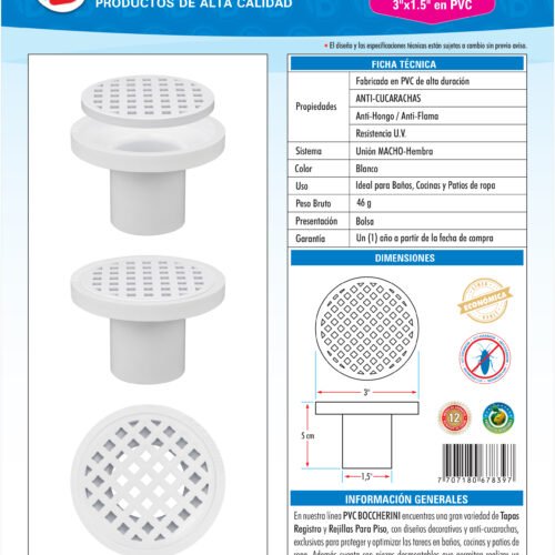 Moressco · FICHAS REJILLAS PVC.cdr