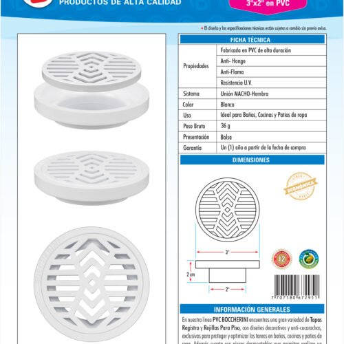 Moressco · FICHAS REJILLAS PVC.cdr