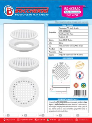 Moressco · FICHAS REJILLAS PVC.cdr