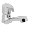 Llave Sencilla Lavamanos en ABS Cromada