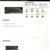 Ficha técnica Aplique LED de Pared Up & Down 12W Negro Luz Cálida 3000K — Mercury