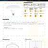 Ficha técnica Bombillo LED 15W Luz Fría 6500K — Mercury