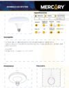 Ficha técnica Bombillo LED 15W Luz Fría 6500K — Mercury