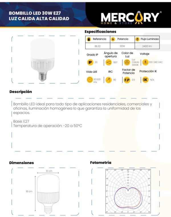 bombillo-led-30w-mercury-ficha-tecnica Ficha técnica Bombillo LED 30W — Mercury
