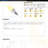 Ficha técnica Bombillo LED 5W E14 Luz Cálida 3000K — Mercury