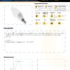 Ficha técnica Bombillo LED 5W E14 Luz Fría 6500K — Mercury
