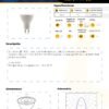Ficha técnica Bombillo LED 7W Luz Fría 6500K — Mercury