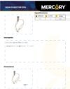 Ficha técnica Conector para Cinta Neón LED 120V — Mercury