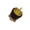Clavija en Caucho con Polo a Tierra 15A. 250V — Codelca