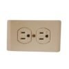 Toma Doble tipo Americano 15A 125V - Tapa Plástica — Codelca