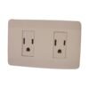 Toma Doble Polo a Tierra Modular 15A 125V — Codelca