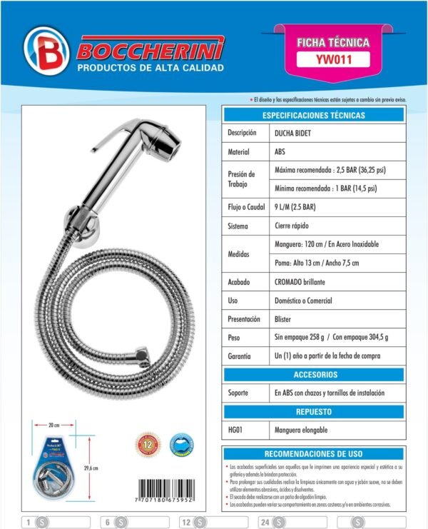ducha-bidet-abs-cromada-manguera-acero-inoxidable-1-2-mts-ficha-tecnica Ficha técnica Regadera Bidet ABS Cromada Manguera Acero Inoxidable 1.2 Mts