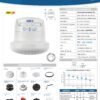 Ficha técnica Ducha Gold Blanca con Miniducha