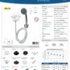 Ficha técnica Ducha Victory Salon Belleza Blanca 110V