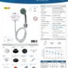 Ficha técnica Ducha Fusion Salon de Belleza Blanca 110V