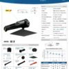 Ficha técnica Ducha Horizontal Lusso Negra 110V