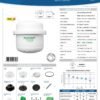 Ficha técnica Ducha Victory Blanca sin Miniducha 110V Eco