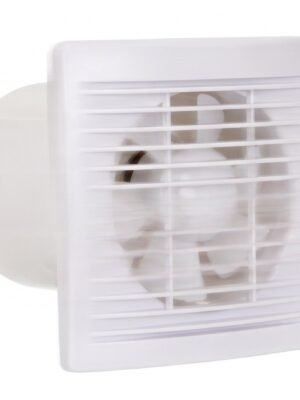 MERCURY Extractor DE AIRE 4" CON Rejilla Blanco