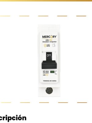 MERCURY TACO 1P 15 A Enchuflable MERCURY TACO 1P 15 A Enchuflable