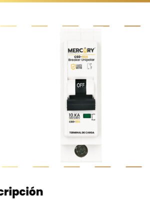 MERCURY TACO 1P 60 A Enchuflable MERCURY TACO 1P 60 A Enchuflable