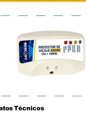 MERCURY Protector DE Voltaje 15A -1800w