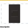 Interruptor Sencillo Negro — Mercury Plus Negro Interruptor Sencillo Negro — Mercury Plus Negro