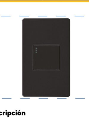 Interruptor Sencillo Negro — Mercury Plus Negro