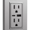 Toma Doble + USB — Plus Sylver — Mercury