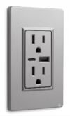 Toma Doble + USB — Plus Sylver — Mercury