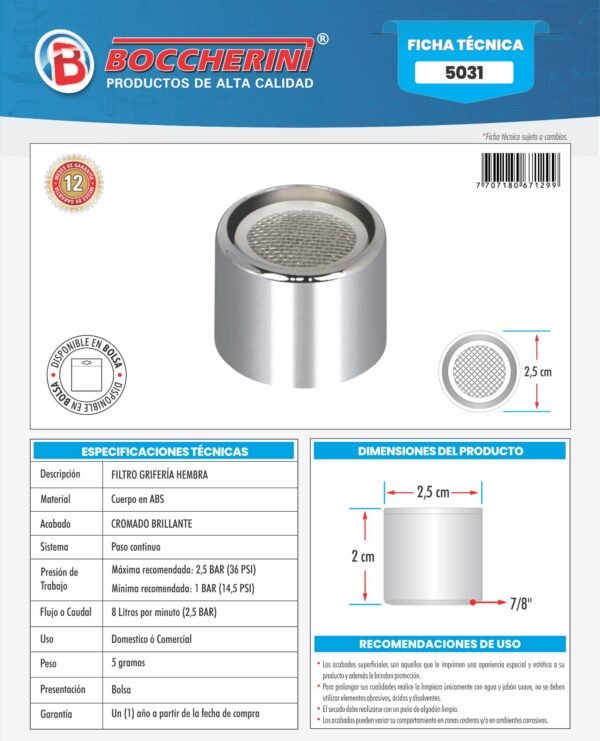 filtro-grif-plastico-hembra-ficha-tecnica Ficha técnica Filtro Grif.plastico Hembra