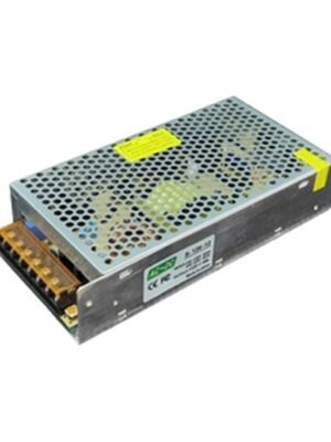 Fuente Metálica para Cinta LED Fuente 12V 10A 120W Ac Input 110/220V — Mercury