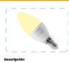 Bombillo LED 5W E27 Luz Cálida 3000K — Mercury