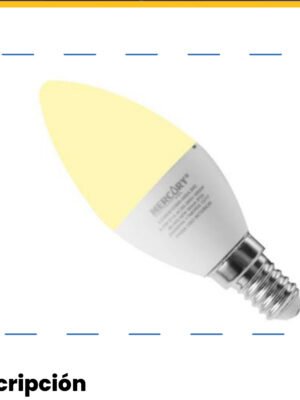 Bombillo LED 5W E27 Luz Cálida 3000K — Mercury
