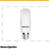 Bombillo LED 9W E27 Luz Fría 6500K — Mercury