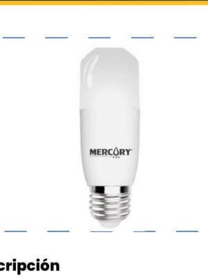 Bombillo LED 9W E27 Luz Fría 6500K — Mercury