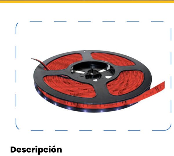Cinta LED Roja 12V x5m — Mercury Cinta LED Roja 12V x5m — Mercury