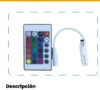 Controlador con Control Remoto para Cinta LED RGB 12V — Mercury