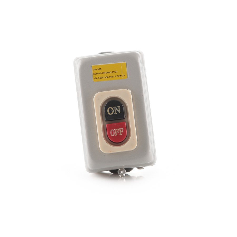 Interruptor Push Botón On - Off 15A — Mercury